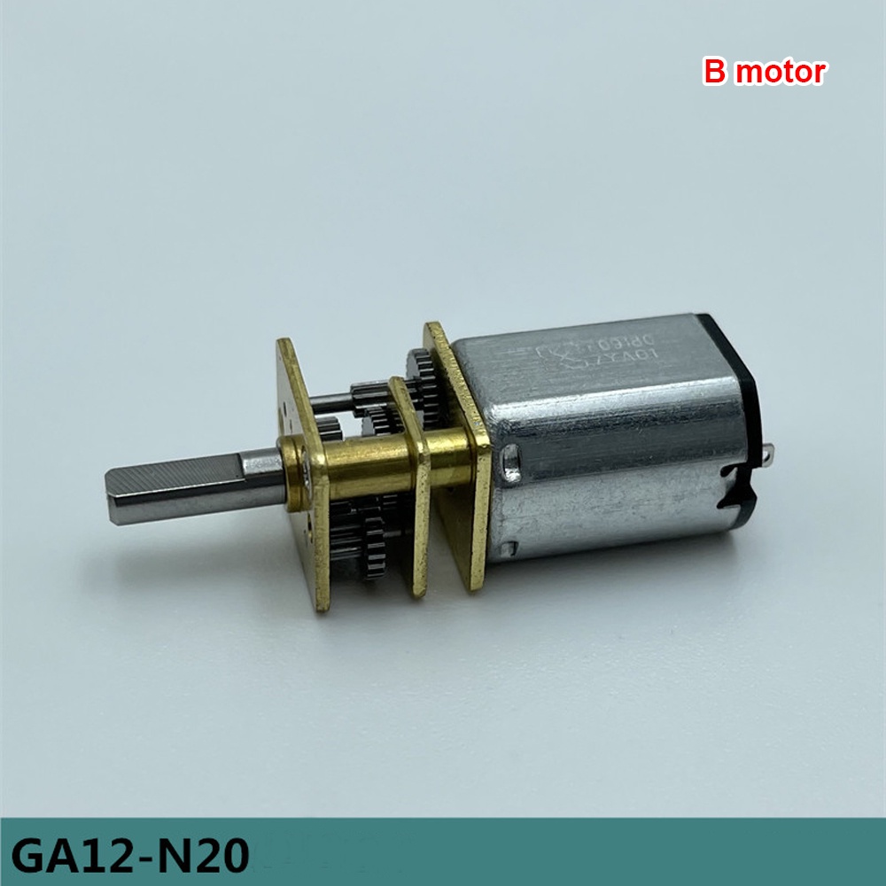 Small Dc Motor Geared Motor DC 6V High Torque M3x55mm Threaded Output Shaft Gear Reduction Motor For Robotics Linear Actuator DIY Electronics - View #9