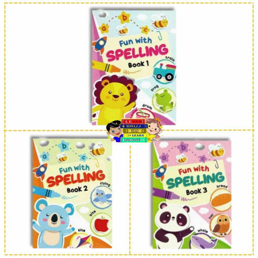 Fun With Spelling Series SET Workbook For Preschool | Shopee Philippines