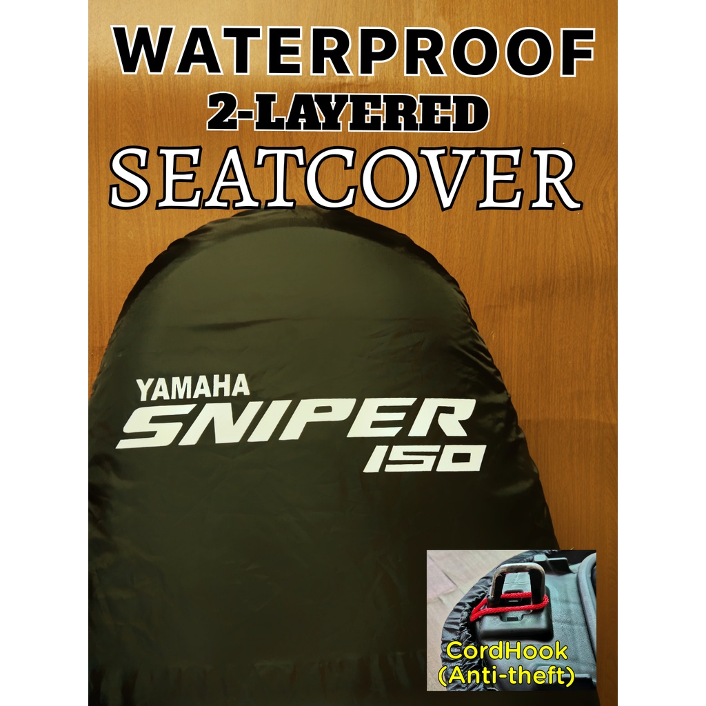2 LAYER WATERPROOF SEAT COVER FOR SNIPER | Shopee Philippines