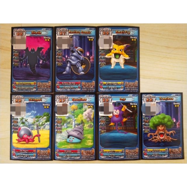 Dragon Quest 2star Monster cards set (season1) | Shopee Philippines