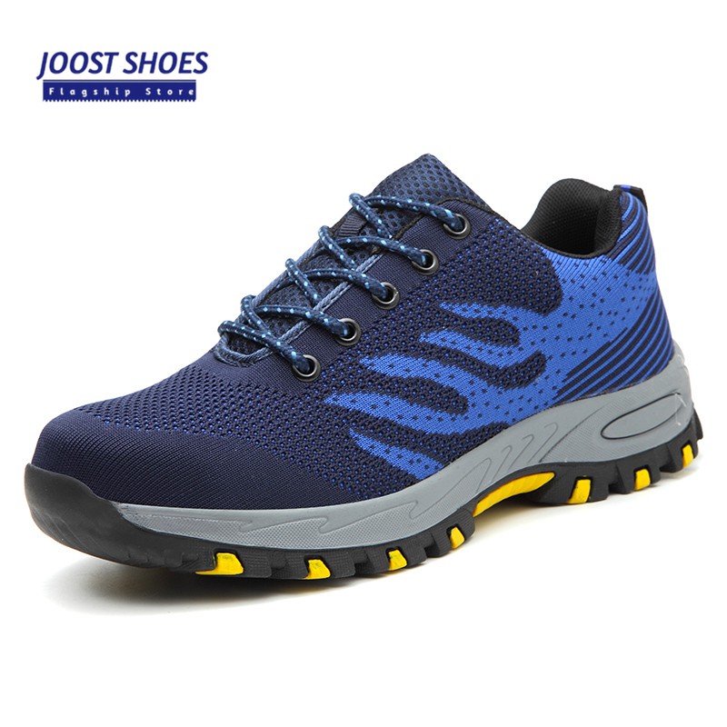 JOOST Steel toe shoes, breathable safety shoes, men's shoes, anti-smash ...