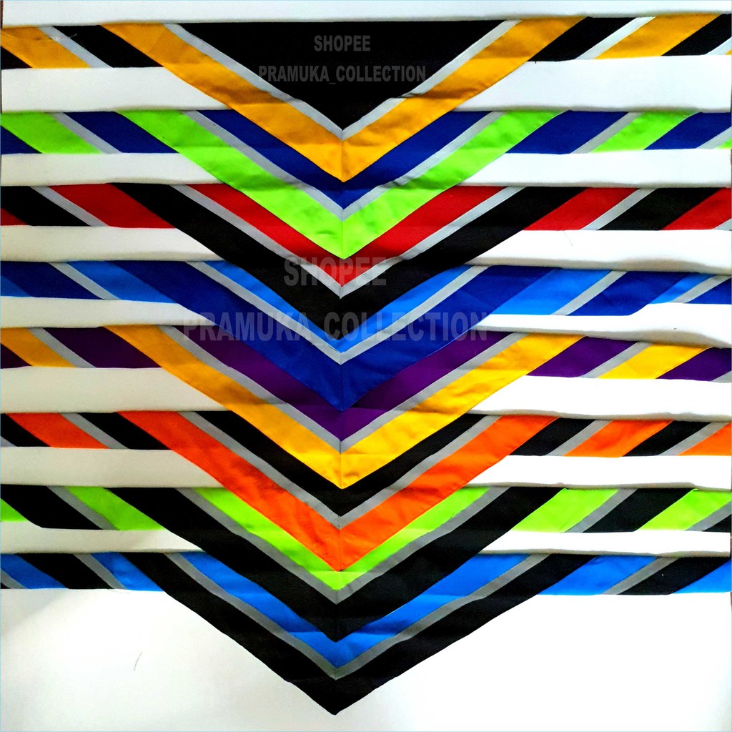 Three-color combination scout scraf | Shopee Philippines