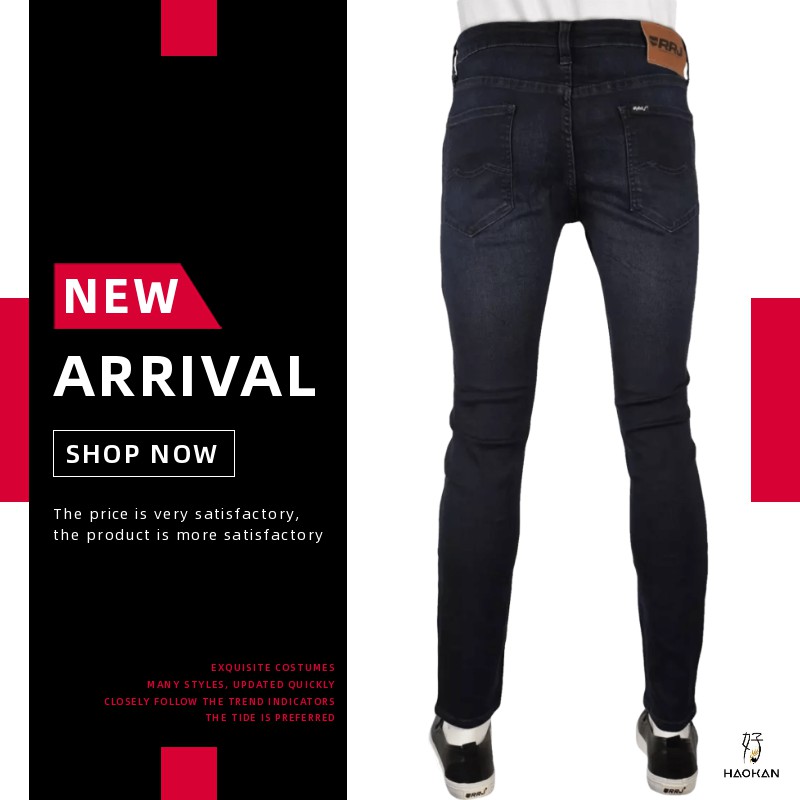 Men's Pants Denim Jeans For Men Stretchable Maong Pants For Men #6201 ...