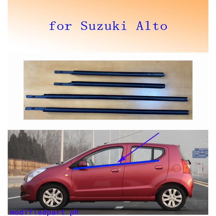 for Suzuki Alto Car Outside Window Moulding Weatherstrip Seal Belt