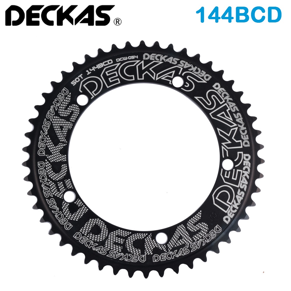 DECKAS 144 BCD Chainring Fixed Gear Track Fixie Bike Round single 44T 46T 48T 50T 52T 54T 56T Mountain MTB Chainwheel Shopee Philippines