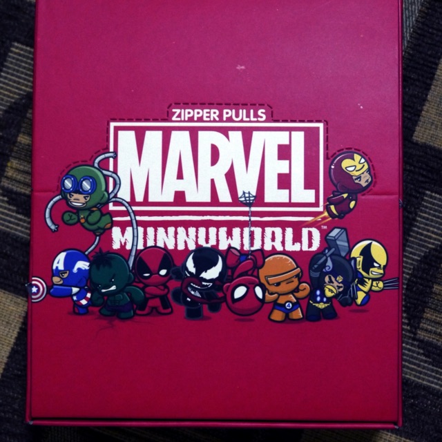 Marvel Munnyworld Zipper Pulls | Shopee Philippines