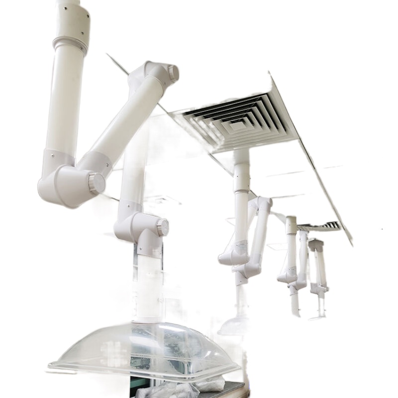 PP universal hood laboratory exhaust duct air collection moxibustion