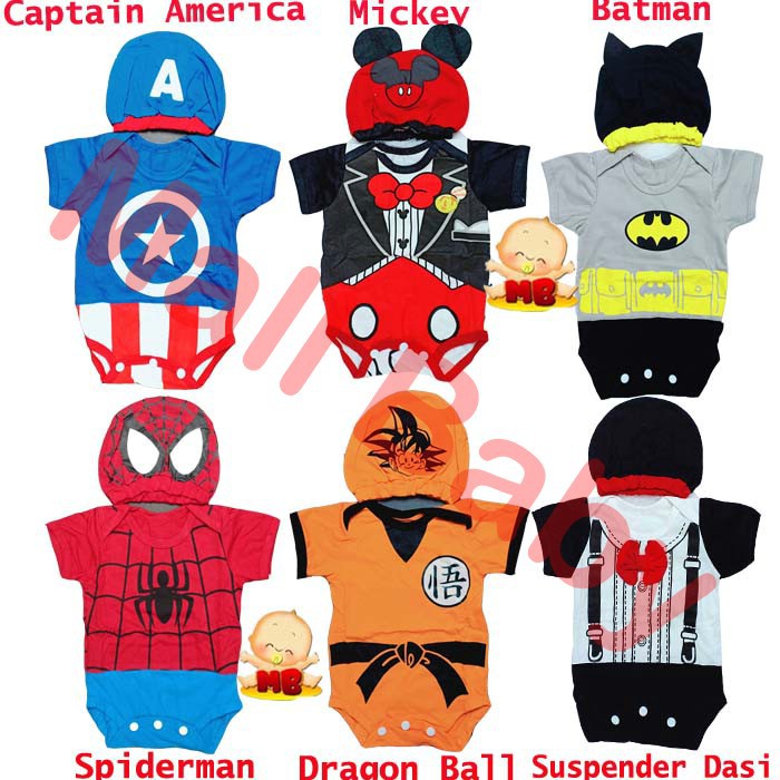 Cute Baby Jumper Character Baby Costume Shopee Philippines