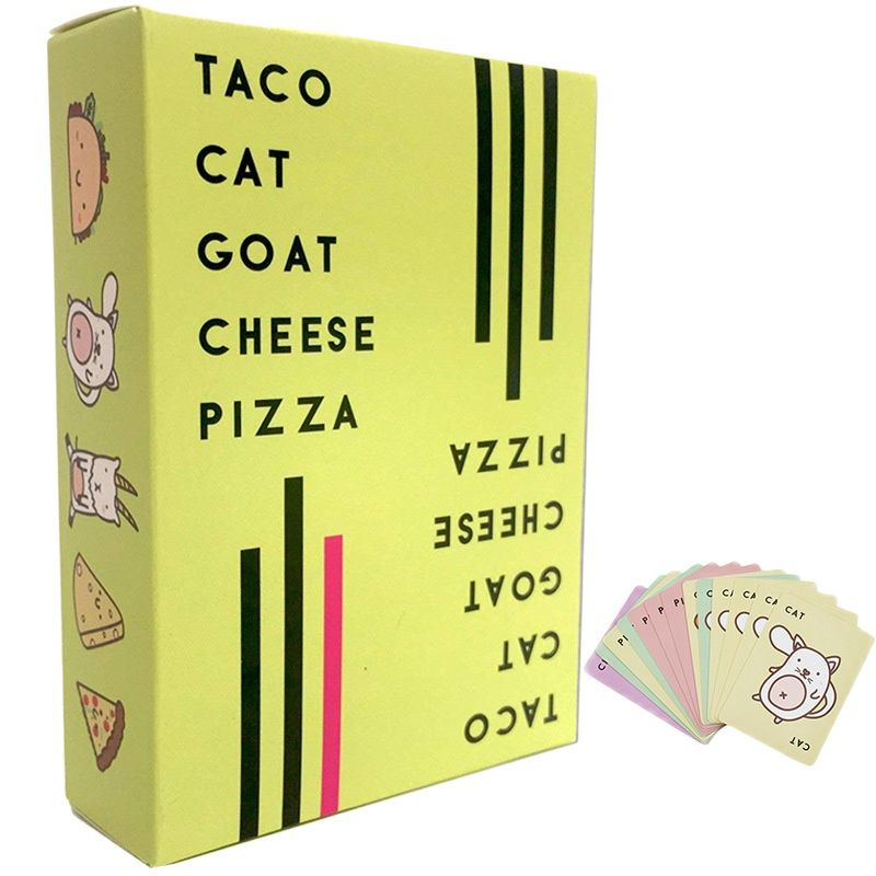 Taco Cat Goat Cheese Pizza Family Party Entertainment Game 4-Player ...