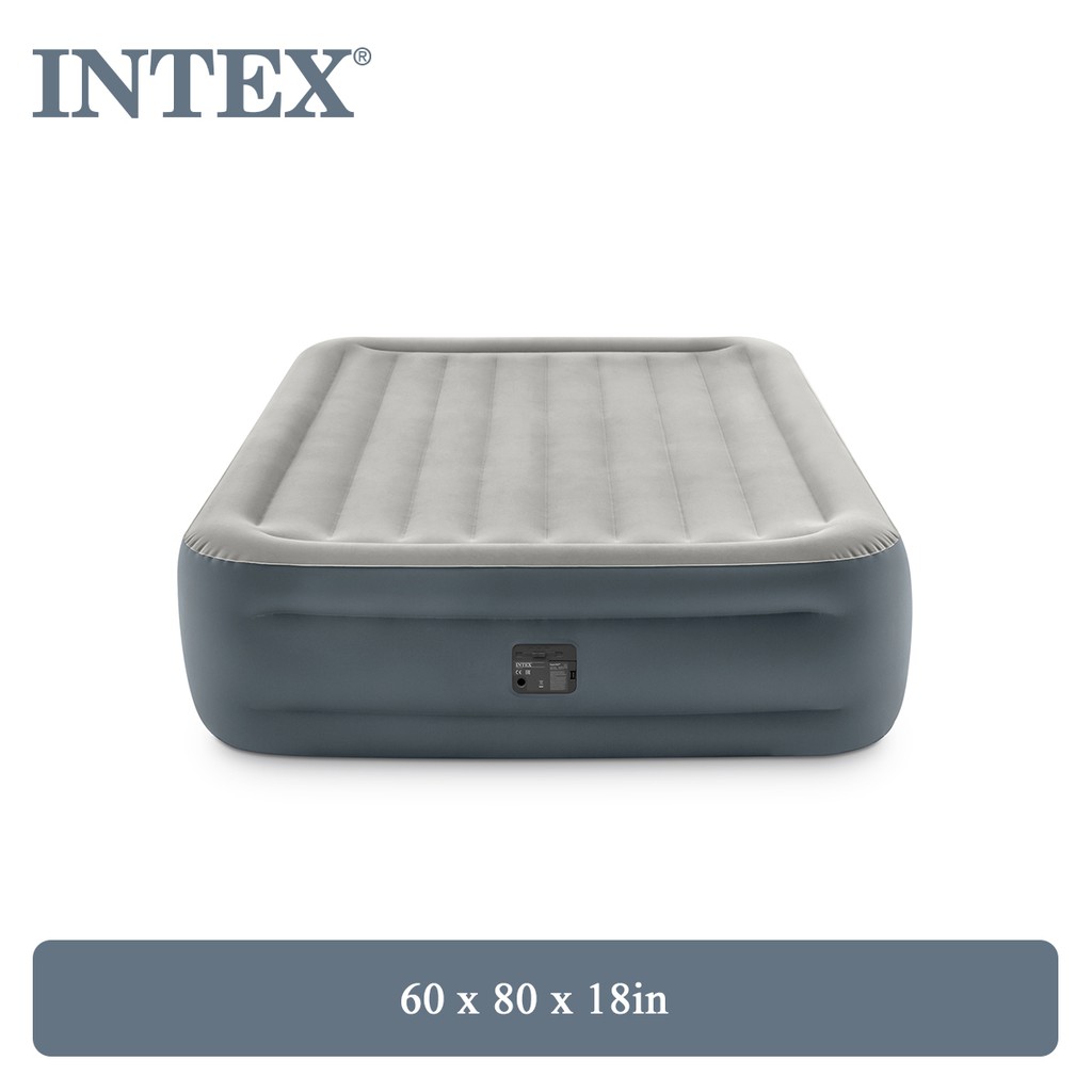 Intex® 64126 Queen Essential Rest Airbed With Fiber-Tech Bip Ages 14 ...
