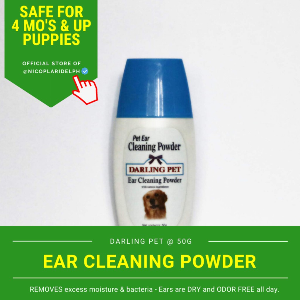 Darling Pet Ear Cleaning Powder to Remove Dirt and Prevent Earmites in