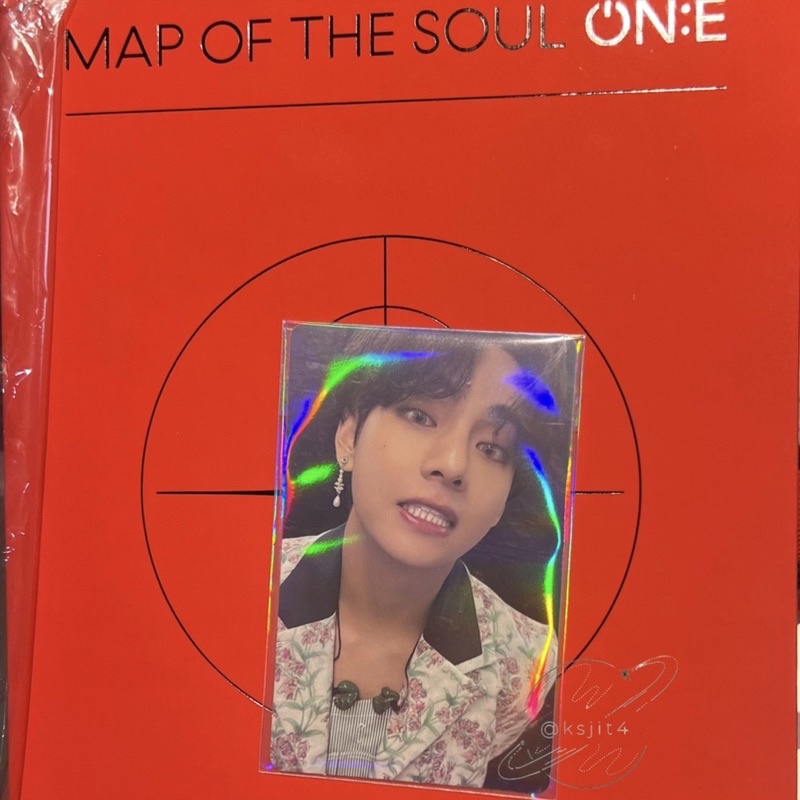 Pc Taehyung V BTS mots one dvd (photo card only) | Shopee Philippines