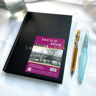 COD 8K/16K Double Spring Sketch Book Big A4/A5 Kraft Blank Sketch Pad with Thick  Paper For Graffitis
