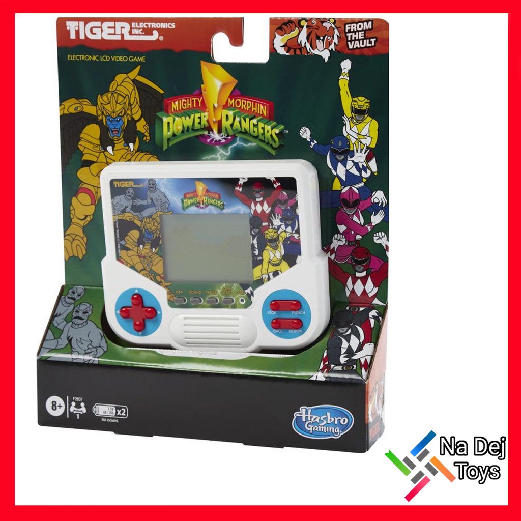 Hasbro Gaming Tiger Electronic Power Rangers game Elektronics Machine ...