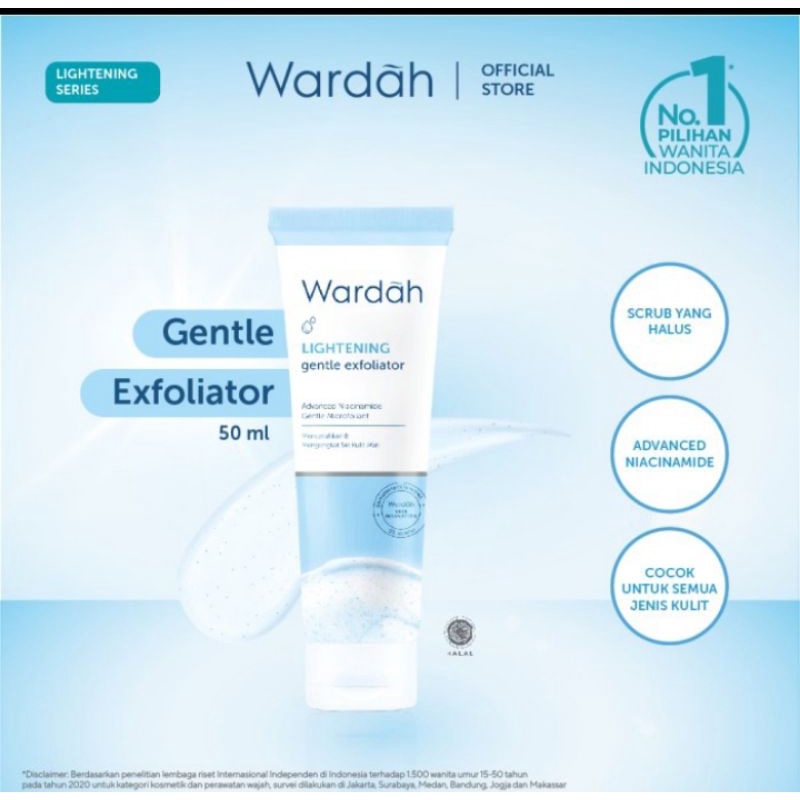 Wardah gentle exfoliator Lightening scrub 50ml Shopee Philippines