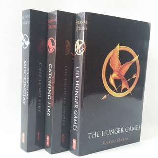 The hunger games trilogy by Suzzane Collins the hunger games book ...