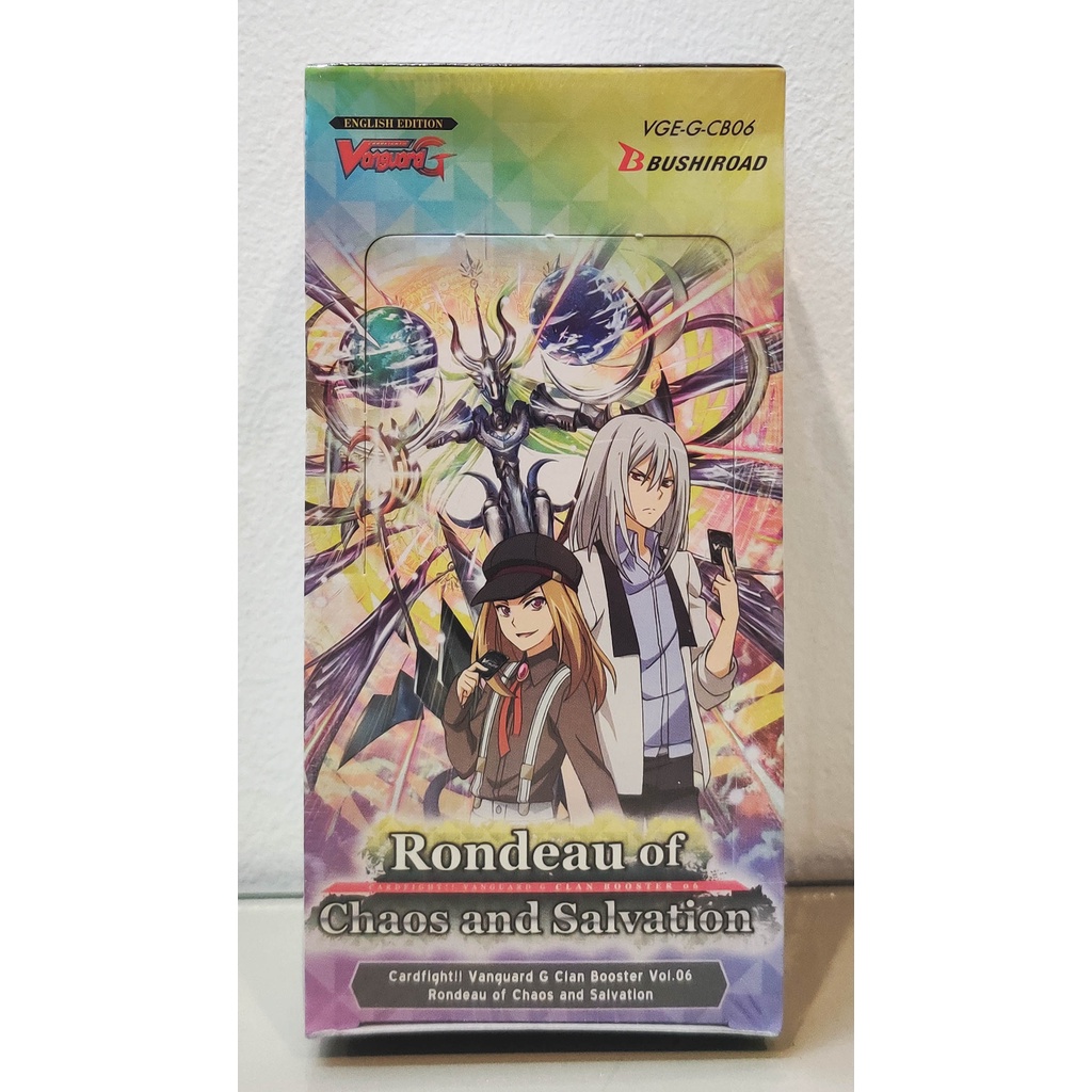 rondeau of chaos and salvation booster box Cardfight Vanguard G - CB06 Cardfight!! Vanguard: G-CB06 Rondeau of