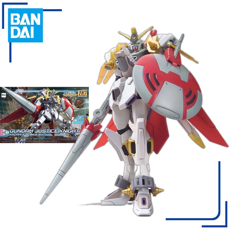 Bandai Original Gundam Hgbd Gundam Justice Knight1144 Anime Action