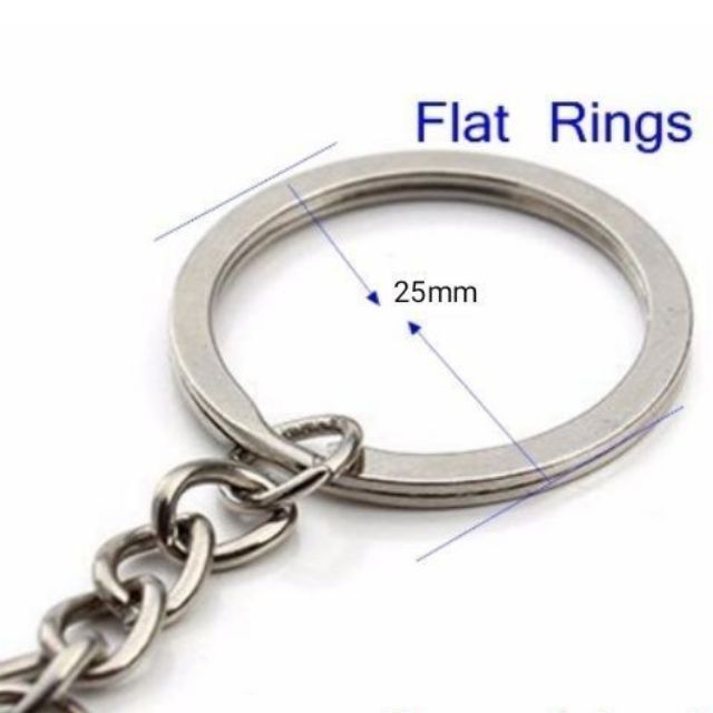 KEY Ring 25mm (Key Ring 25mm with Jump Ring) | Shopee Philippines