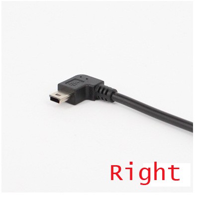 Mini USB B Type 5pin Male Angled 90 Degree To USB 2.0 Male | Shopee ...