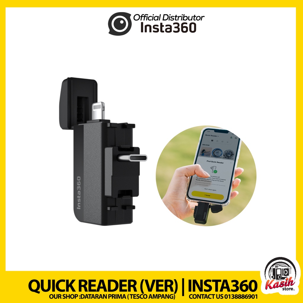 Insta360 One X2 - Quick Reader (Vertical Version) | Shopee Philippines