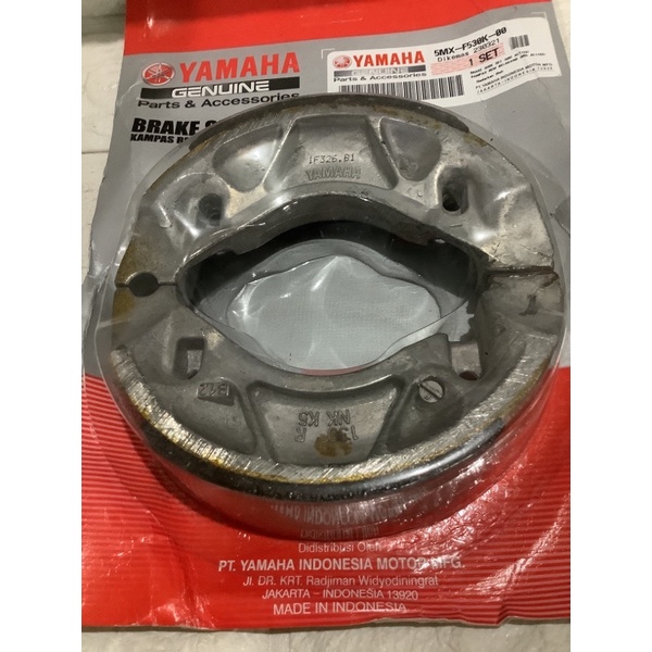 MIO AEROX MIO125 REAR BRAKE SHOE YAMAHA ORIGINAL | Shopee Philippines