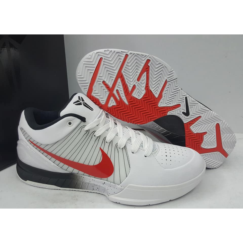 Kobe 4 black and on sale red