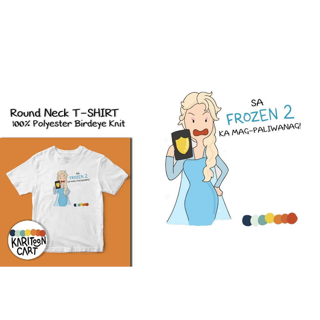 KARITOON SHIRTS FROZEN 2 by Karitoon daily T-SHIRT SHIRT | Shopee ...