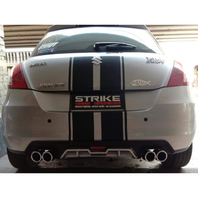 Rear Bumper Diffuser for Suzuki Swift | Shopee Philippines