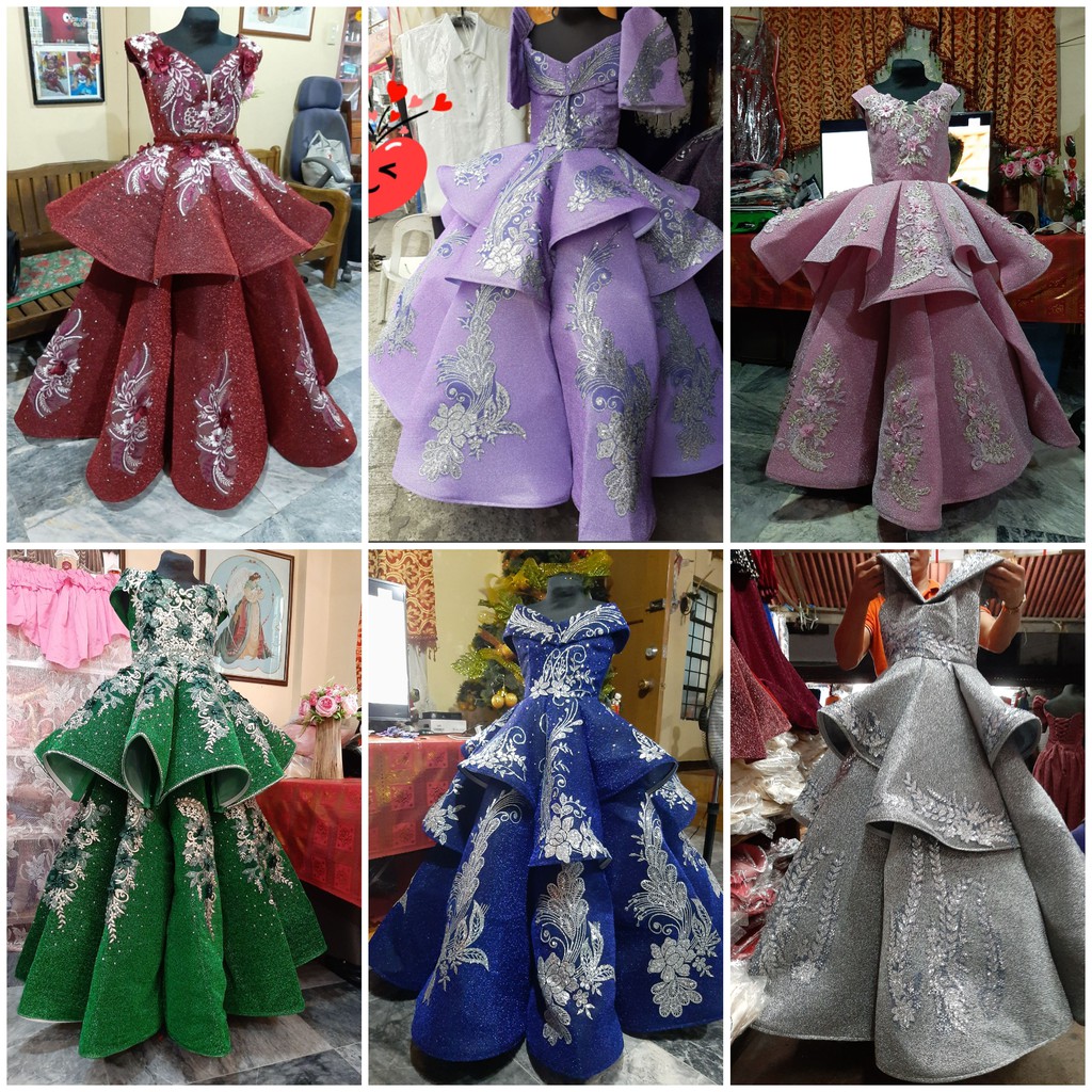 Princess gown for sales 7th birthday