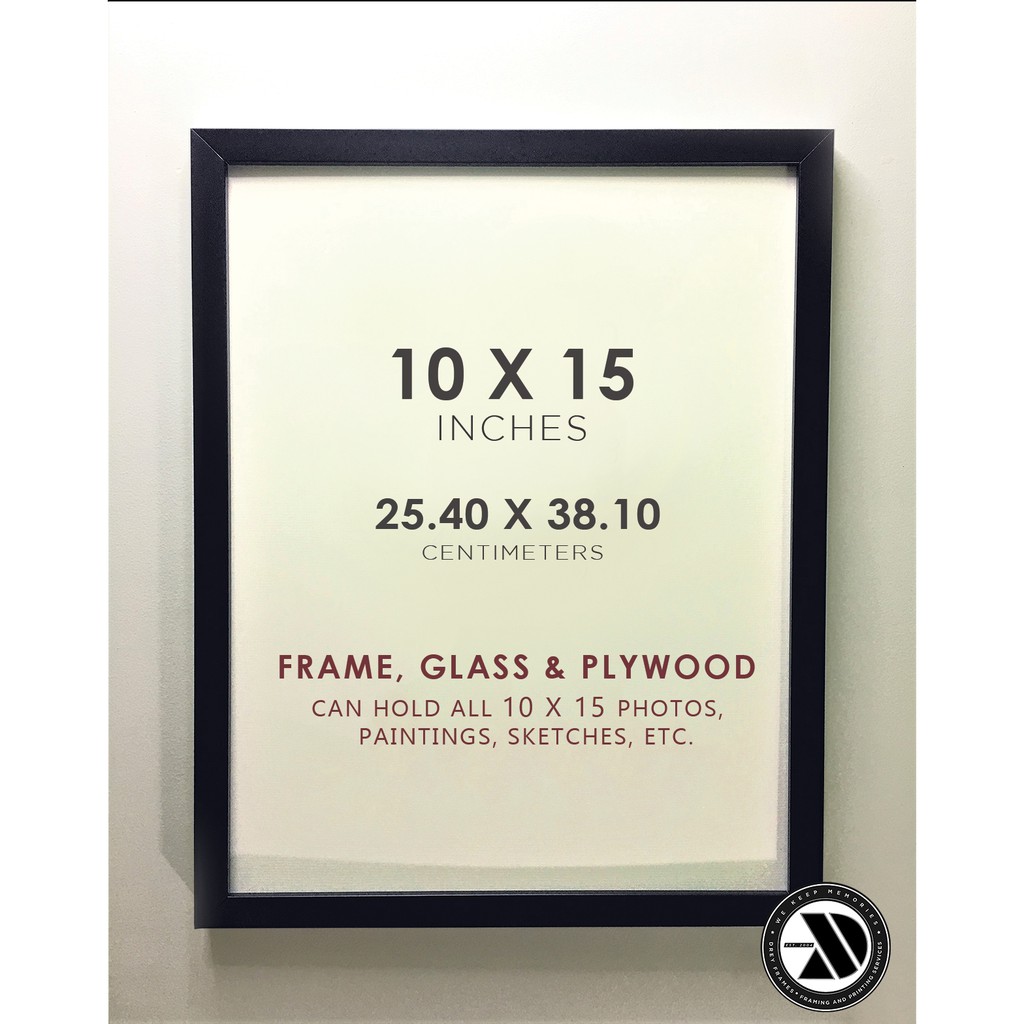 10x15 (Inches) Photo Frame Picture Frame Wall Frame Shopee