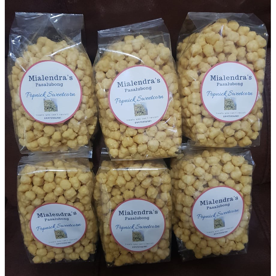 Mialendra's Chichapop (Sweet Corn, Original Cornick Flavor) Shopee