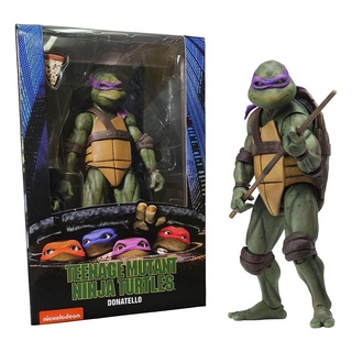 NECA Teenage Mutant Ninja Turtles 1990 Movie Official 7inch TMNT Action  Figure UK Donatello Raphael【