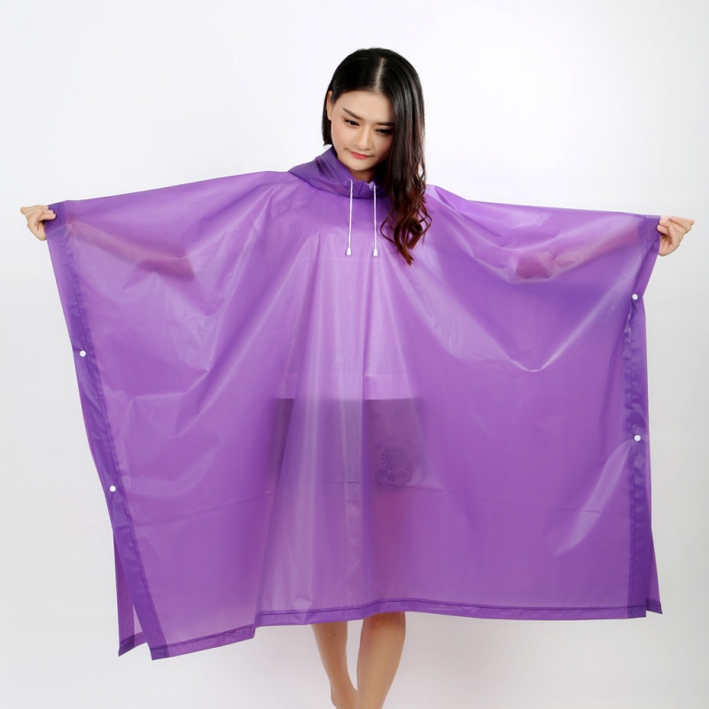 Raincoat Cape Raincoat Adult Hooded Raincoat Bicycle Poncho Unisex