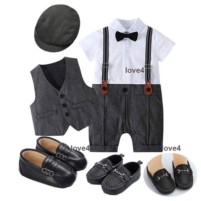 New Boss Baby Outfit for Boy Christening Birthday Baby Boss Costume
