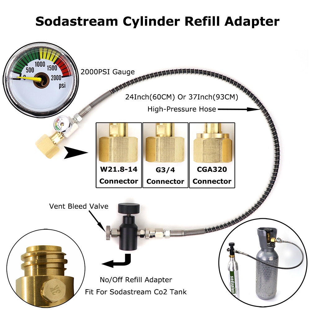 Sodastream Bulk Fill Adapter