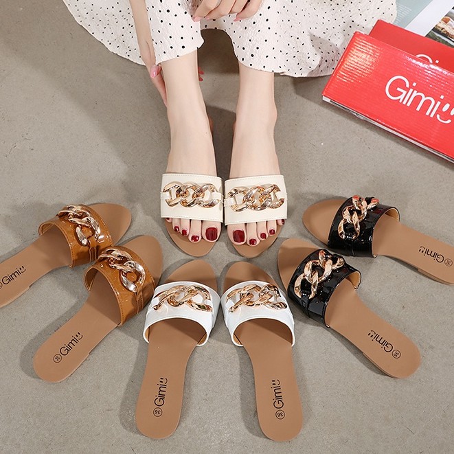 Summer women sandals fashion flat slippers AY-0085# | Shopee Philippines