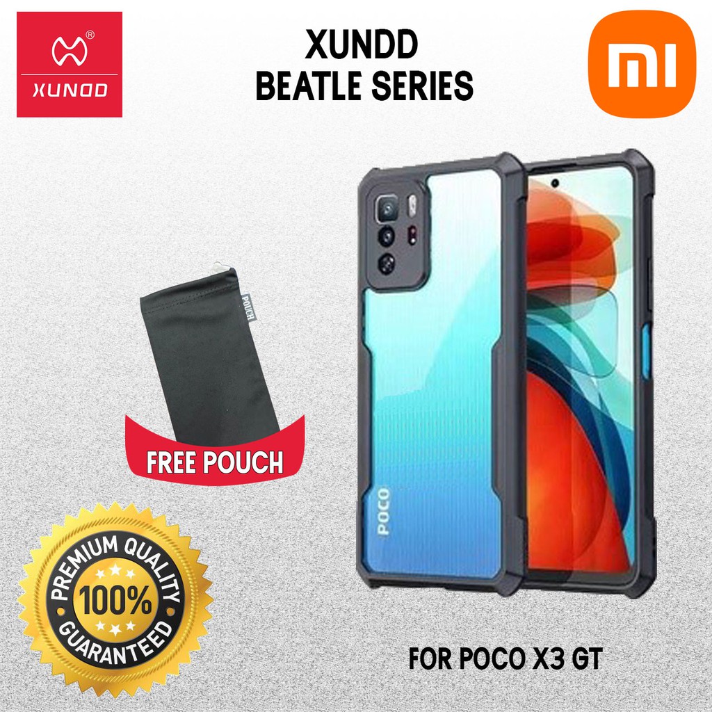 Poco X3 GT/Redmi Note 10 Pro 5G Xundd Beatle Series Original Shockproof ...