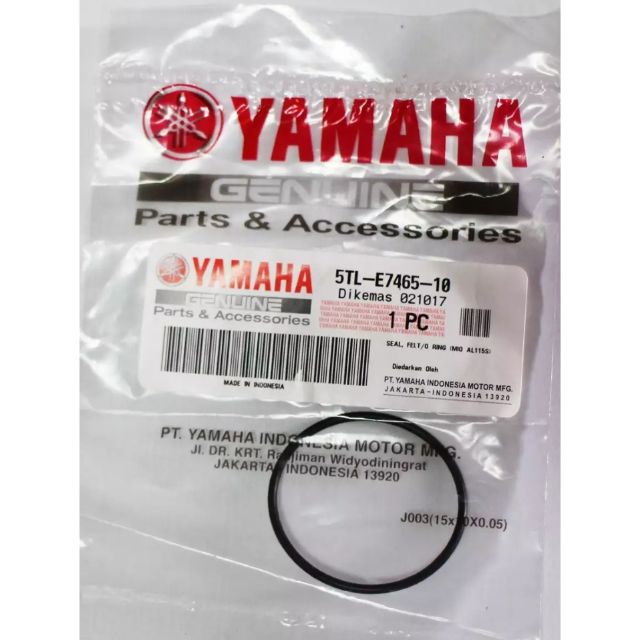 ORIGINAL YAMAHA OIL SEAL (SECONDARY SLIDING SHEAVE) FOR MIO SPORTY ...