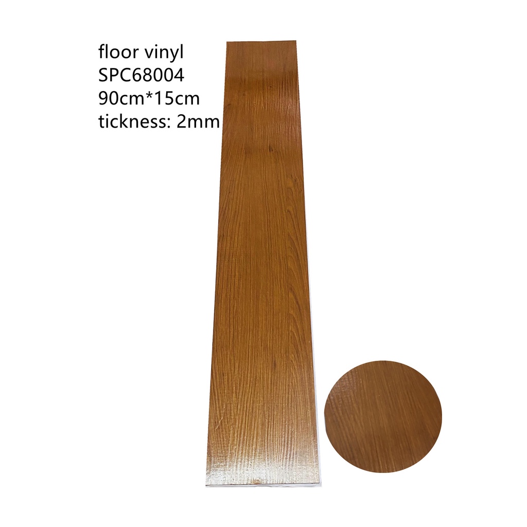 Thickening Wood Grain Vinyl Floor Sticker Self Adhesive PVC Tiles