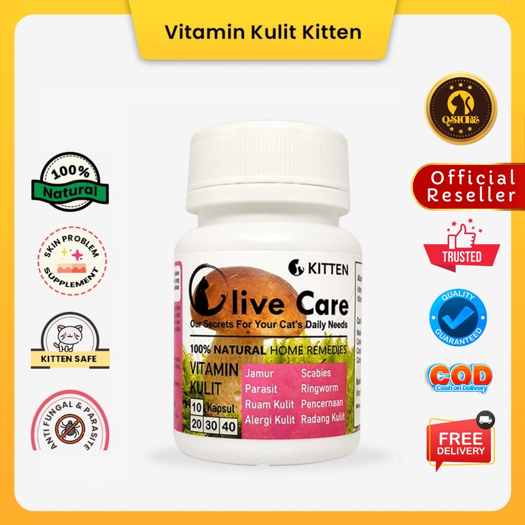 Curated visual reference: Picture Idea: Olive Care Cat Vitamins Kitten Skin Problems For Hair Loss
