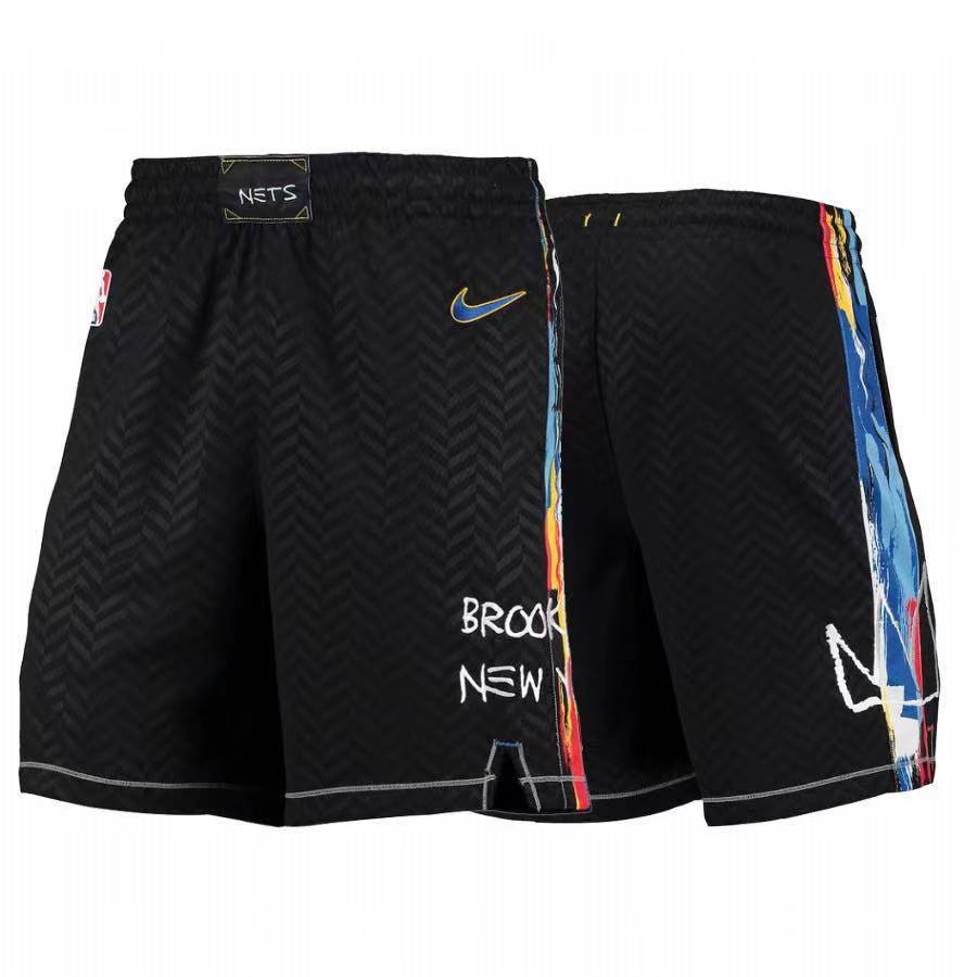 Daily use at home Brooklyn Nets Swingman Shorts City Edition 20