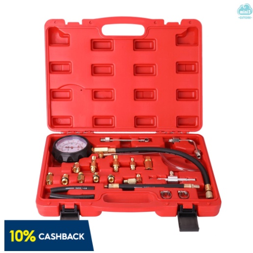 MC TU114 0140 PSI/010 Bar Fuel Injection Pressure Meter Pump Tester