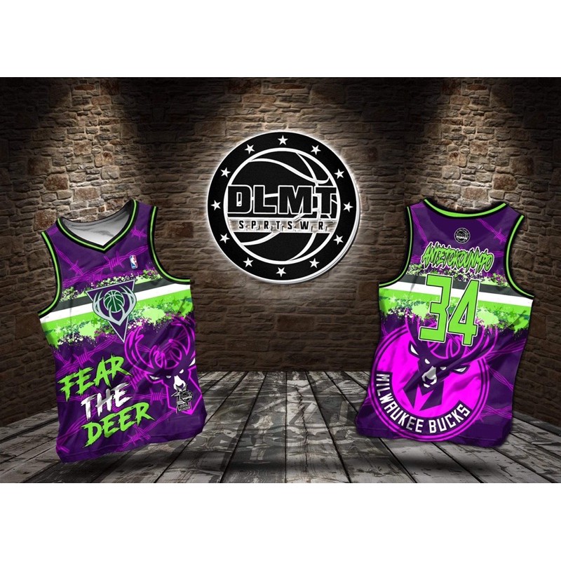 FEAR THE DEER MAGSIMPAN CODE DLMT342 FULL SUBLIMATION JERSEY FREE CHANGE TEAM NAME SURNAME N Shopee Philippines