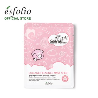 Esfolio Pure Skin Collagen Essence Mask Sheet 25ml | Shopee Philippines