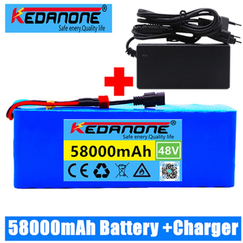 54.6V 2A Lithium Battery Charger electric bike Charger for 13S3P