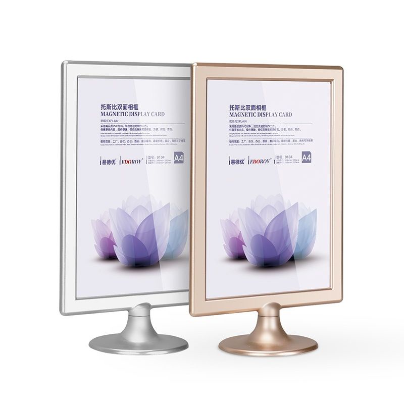 A4A5 Display Card Table Holder Nordic Style Stand Billboard Double ...