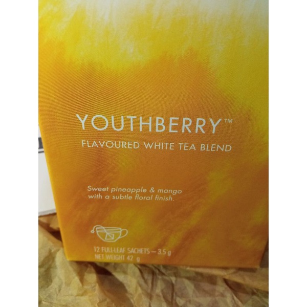 Original Starbucks Teavana Youthberry White Tea 12 Sachet Per Box Shopee Philippines