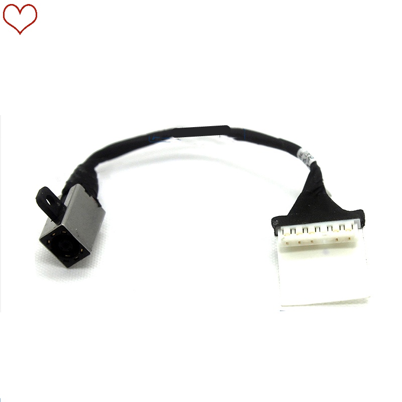 Câble Jack D'alimentation Pour Dell Vostro 5468/5568 - 23.5 Cm, Neuf, Réf. 0W3R2Y