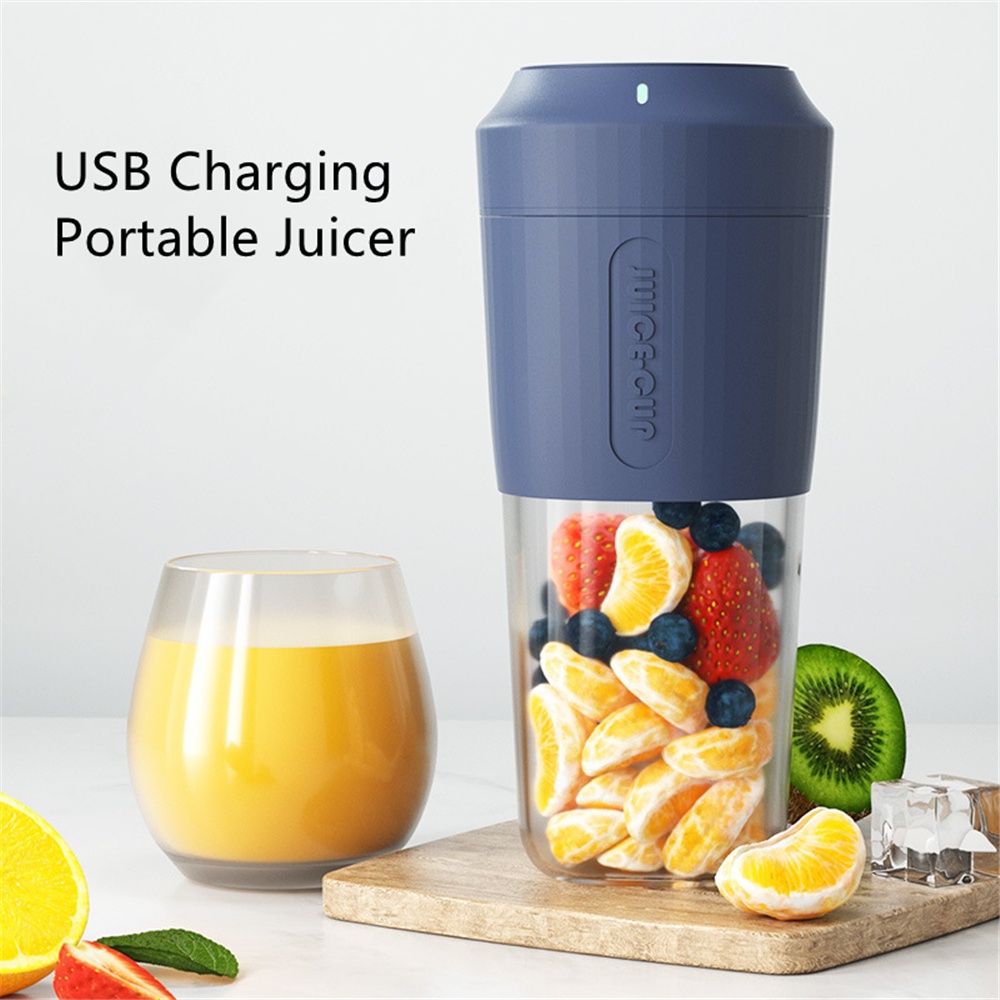 Automatic Juicer Portable Fruit Blender 2 Knife Mini Blenders Wireless